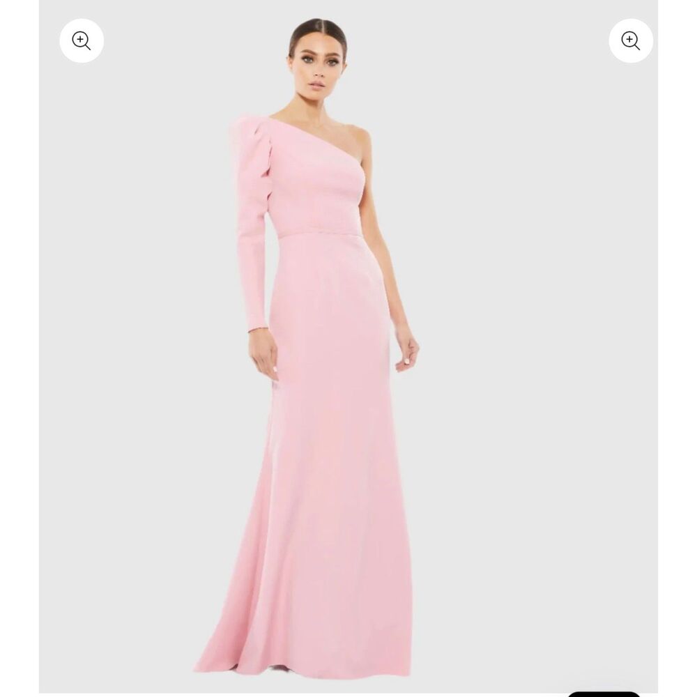 One shoulder Mac Duggal formal